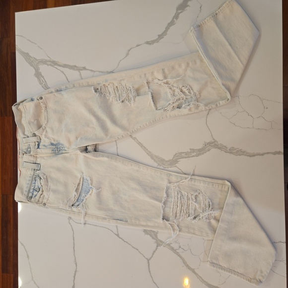 True Religion Mens Geno Relaxed Slim Worn Sun Faded Wash Jeans Size 30 - Picture 1 of 15